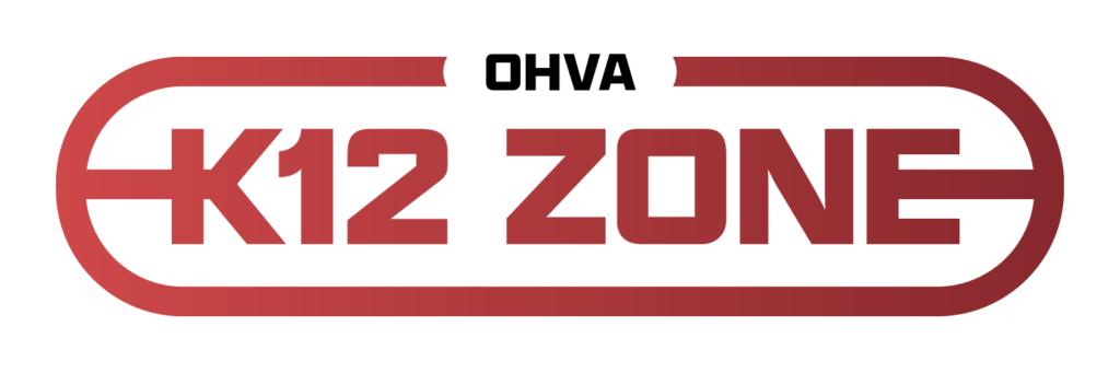 OHVA k12 zone logo