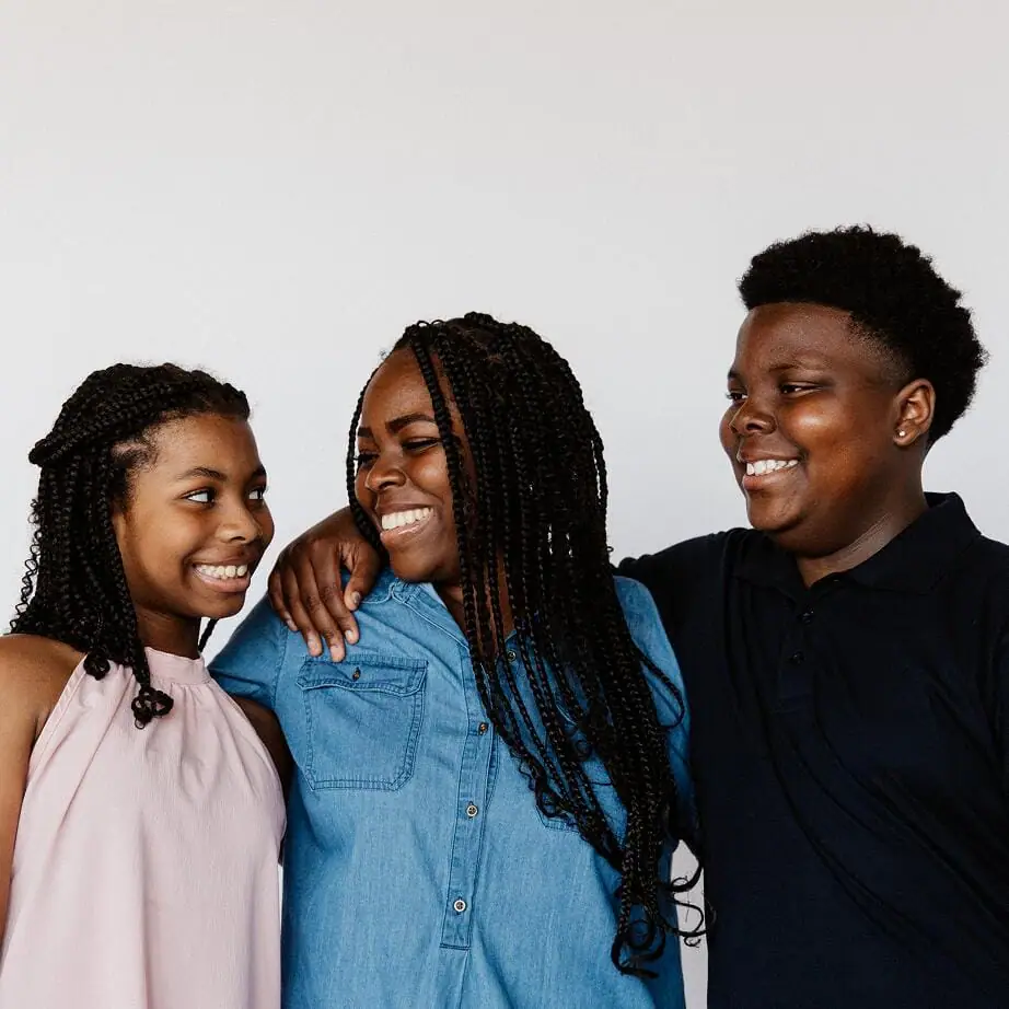 Group of students smiling